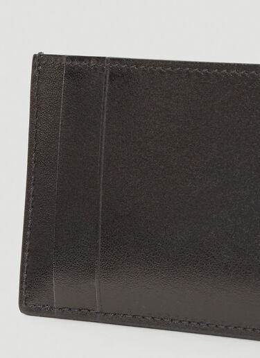 Alexander McQueen Leather Card Holder Black amq0142018