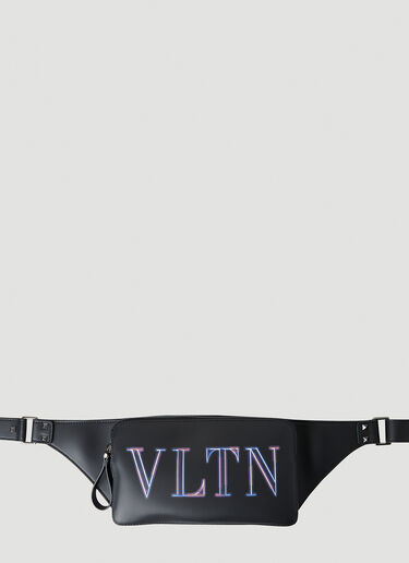 Valentino Garavani VLTN Print Belt Bag Black val0147031