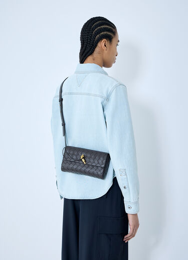 Bottega Veneta Andiamo 斜挎包  棕色 bov0259026