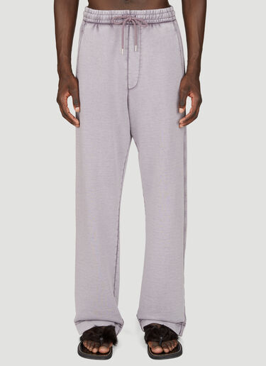 Dries Van Noten Straight-Leg Track Pants Purple dvn0156025