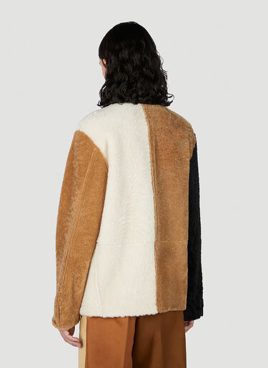 Marni x Carhartt 양면 컬러 블록 재킷 브라운 mca0150019