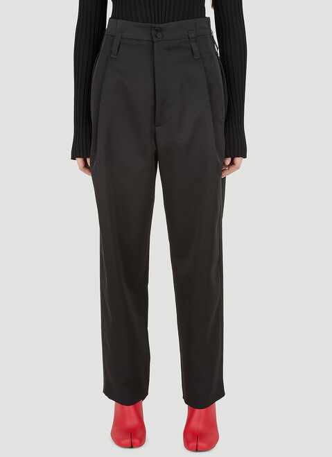 Meryll Rogge Pleated Tuxedo Pants Yellow rog0250007