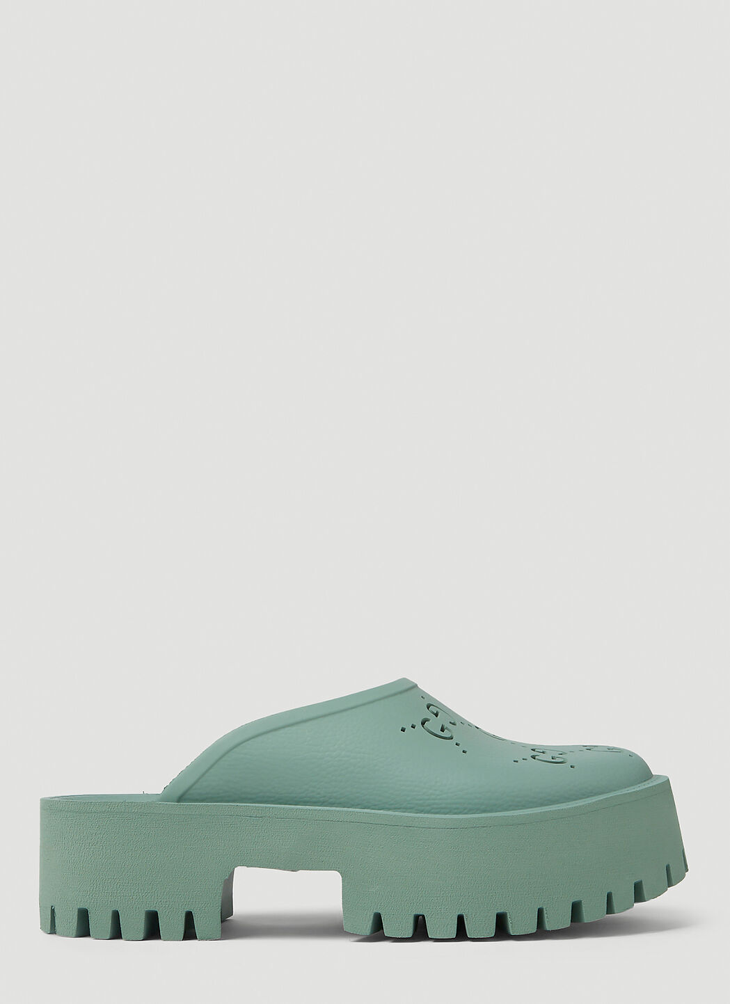 Gucci platform clearance crocs
