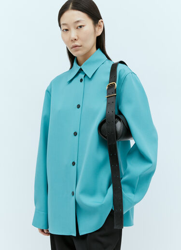 Jil Sander Cannolo 小号单肩包 黑色 jil0255006