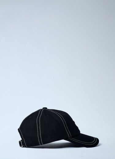 Logo Motif Baseball Cap Vivienne Westwood Logo Motif Baseball Cap Black vvw0162009