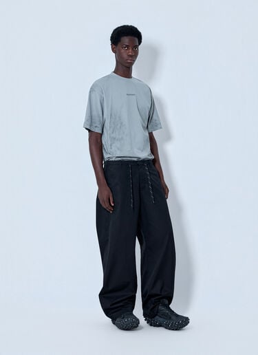 Balenciaga Wide-Leg Trousers Black bal0164011