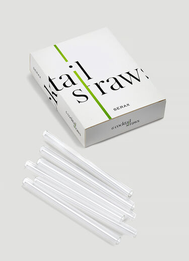 Serax Set of Six Cocktail Straws Transparent wps0644663