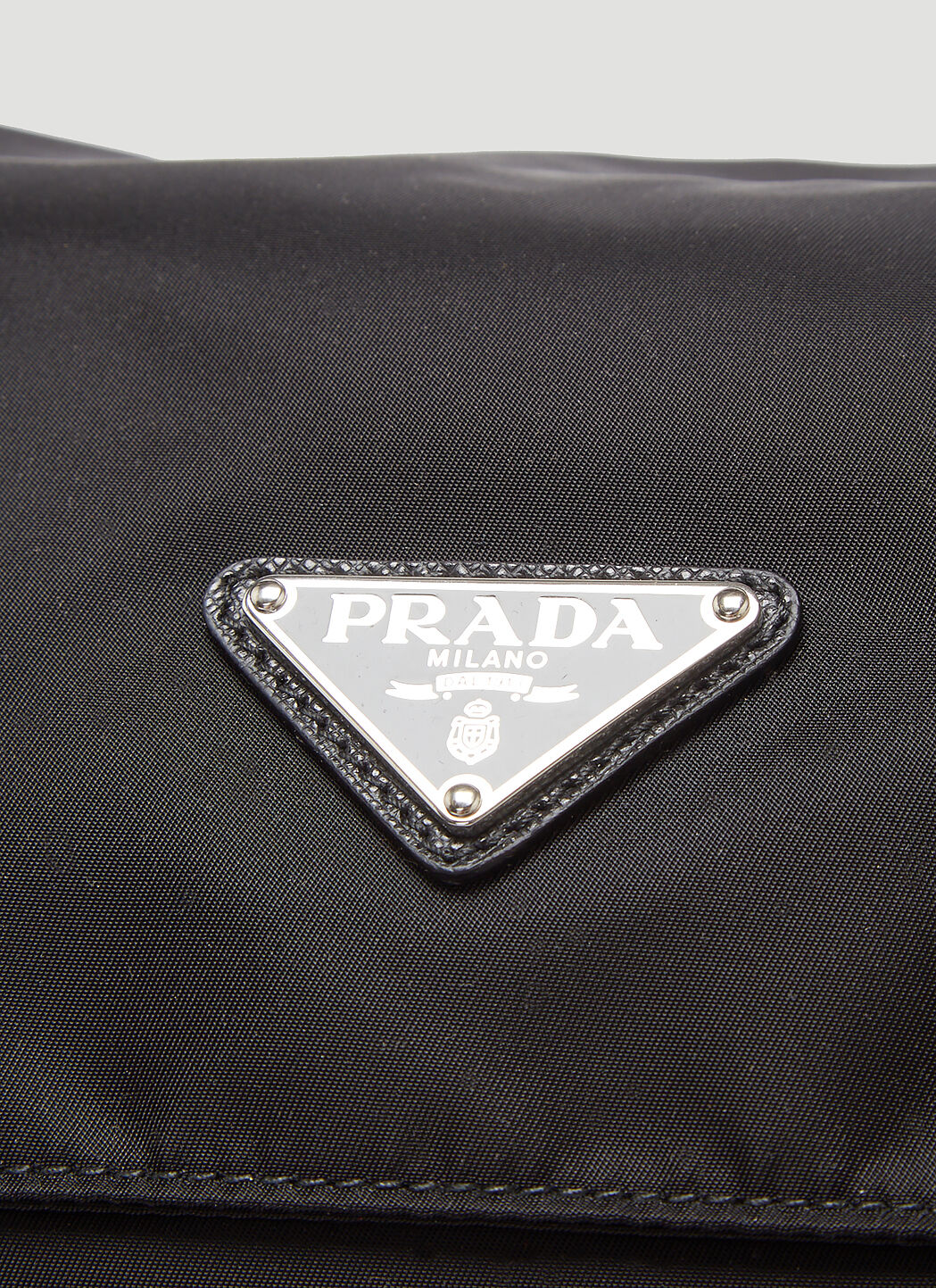 Prada vela clearance studded shoulder bag