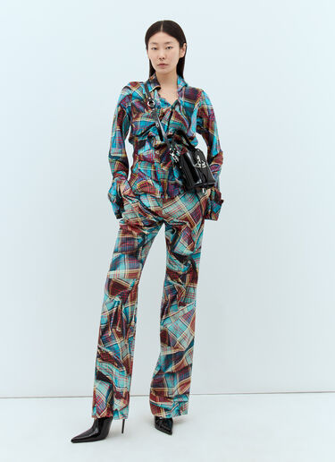Vivienne Westwood W Ray 长裤 蓝色 vvw0257023