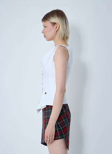 Vivienne Westwood Monday Lace Top White vvw0261013