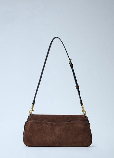 LN-CC® - Coach: Suede Jet Shoulder Bag - Brown Coach Suede Jet Shoulder Bag Brown coa0266021