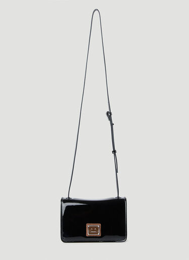 페이스 패치 숄더백 Acne Studios 페이스 패치 숄더백 블랙 acn0149019