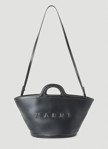 Marni Tropicalia 小号单肩包 黑色 mni0253053
