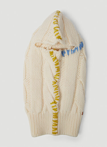 Tack Stitch Balaclava Marni Tack Stitch Balaclava Cream mni0150011