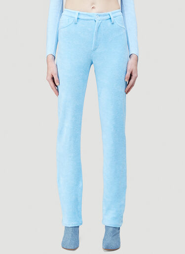 Maisie Wilen Mockuentary Knitted Pants Blue mwn0244004