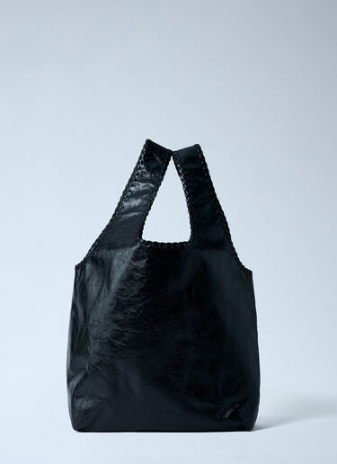Leather Tote Bag Dries Van Noten Leather Tote Bag Black dvn0262033