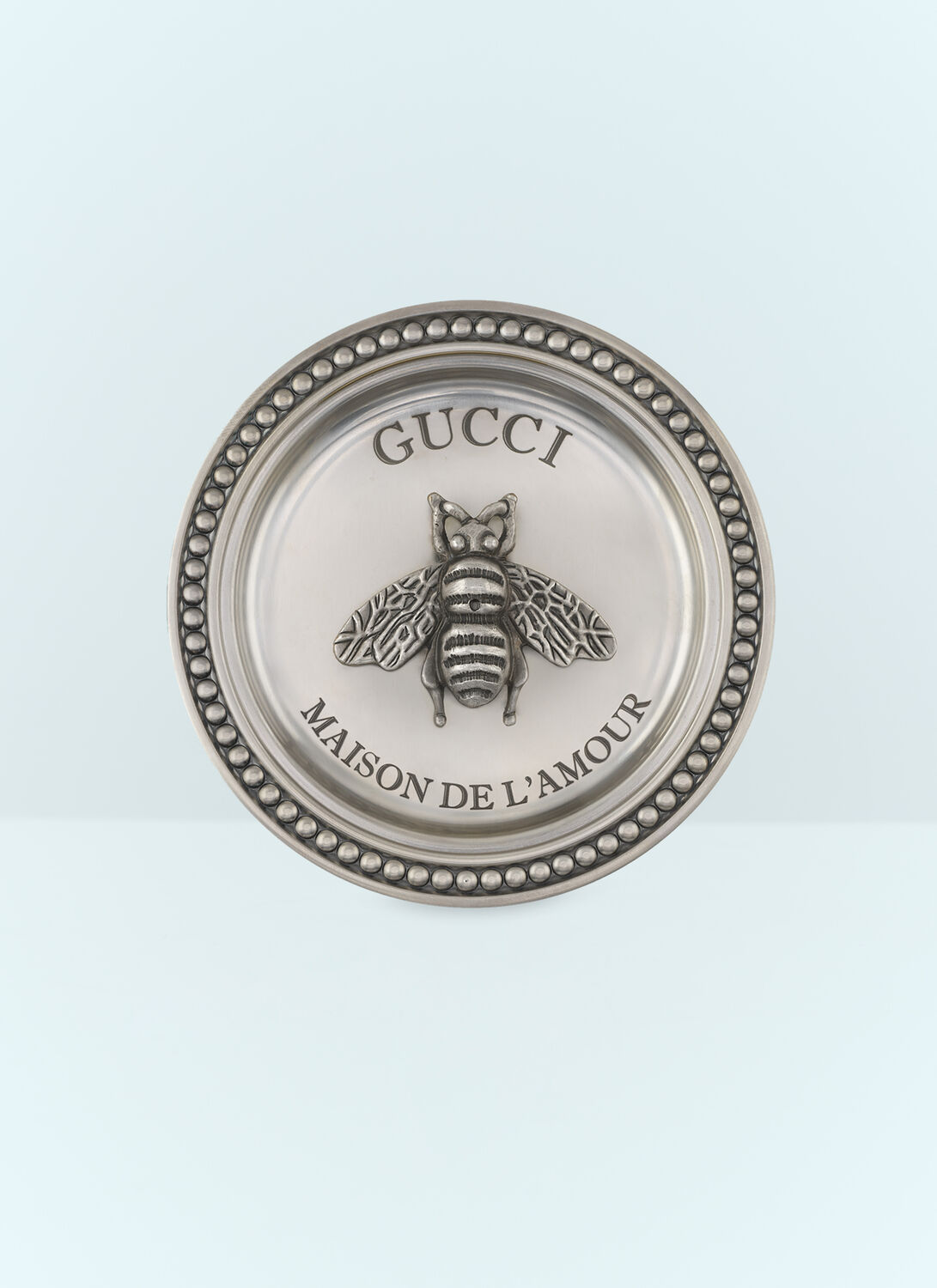 Shop Gucci Bee Incense Burner In Silver