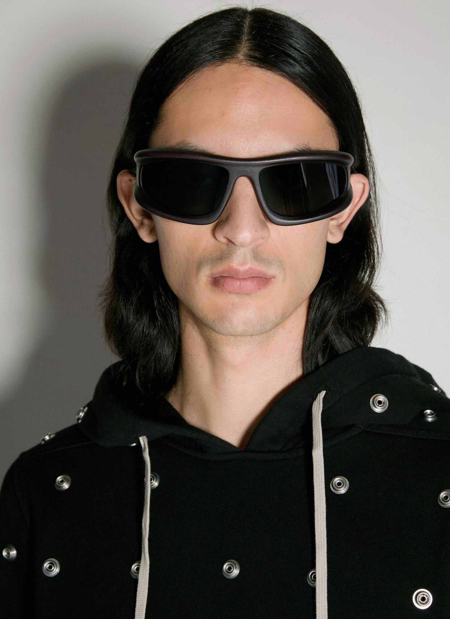 Shop 032c Marfa Sunglasses In Black