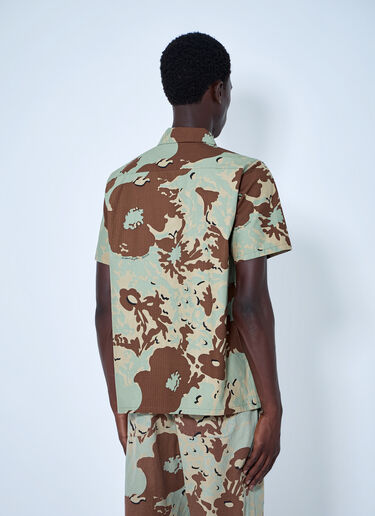LN-CC® - NOMARHYTHM TEXTILE: Camo Flower Summer Shirt - Beige NOMARHYTHM TEXTILE Camo Flower Summer Shirt Beige nom0164002