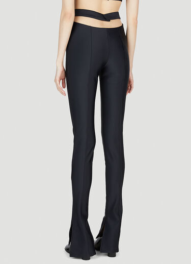 Mugler Cut Out Pants Black mug0252010