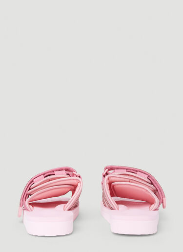 Blumarine x Suicoke Moto Low Slides Pink blm0252030