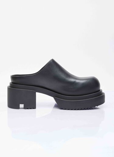 Rick Owens Bogun Slide Platforms Black ric0155024