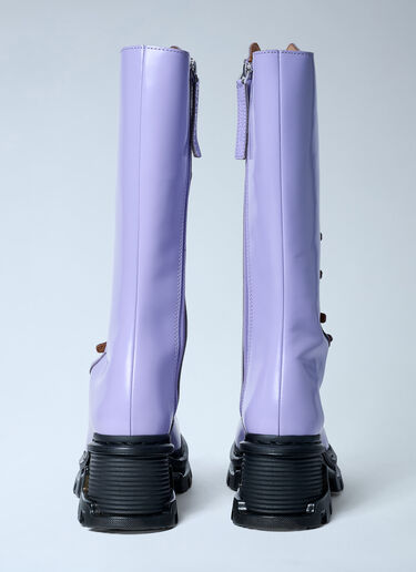 Dr. Martens x Marc Jacobs Kiki Platform Boots Purple drc0262002