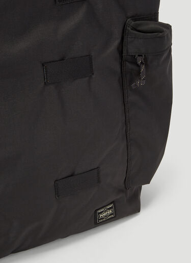 Porter-Yoshida & Co Logo Patch Tote Bag Black por0340008