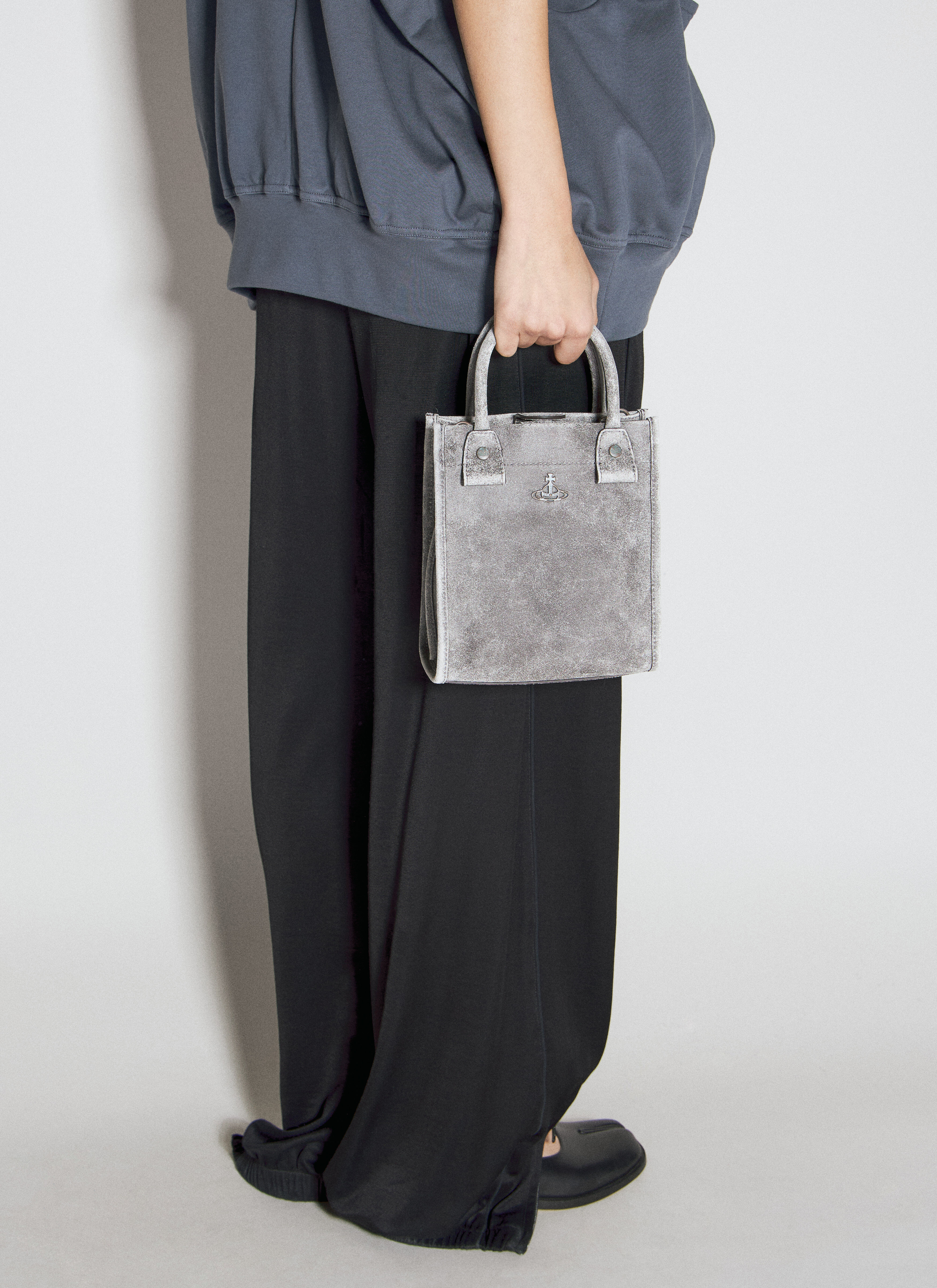 Vivienne Westwood Women's' Teddy Small Handbag in Grey | LN-CC®