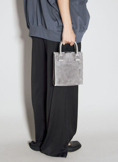 Vivienne Westwood Teddy 小号手提包 灰色 vvw0255004