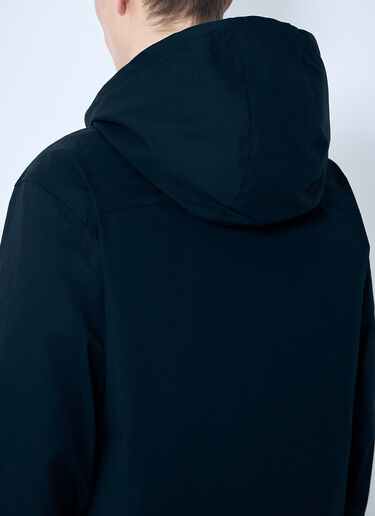 Dries Van Noten 连帽棉质拉链衬衫  黑色 dvn0160015