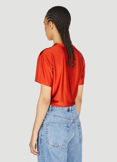 Rabanne Front Ring T-Shirt Red pac0254012