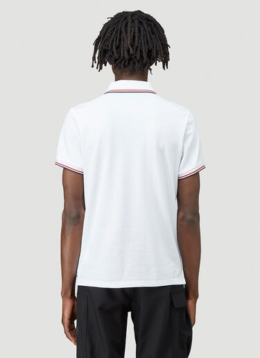 Moncler Logo Polo Shirt White mon0144015