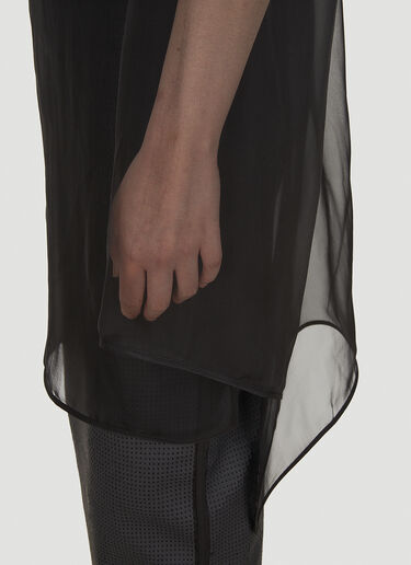 Rick Owens Moody Long Sleeve Top Black ric0248004