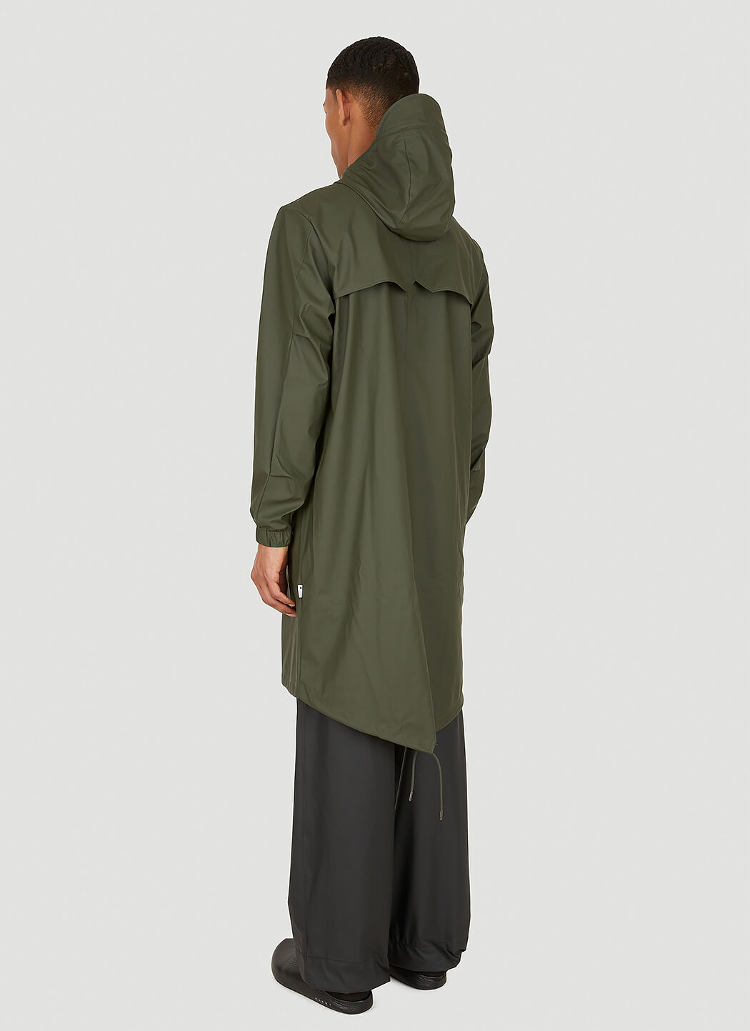 Rains fishtail deals parka black