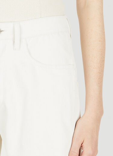 Jil Sander 直筒牛仔裤 白 jil0248002