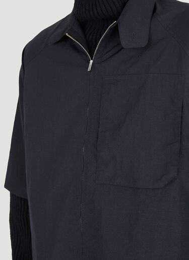 Tom Wood Drylux Shirt Jacket Black tmw0146007