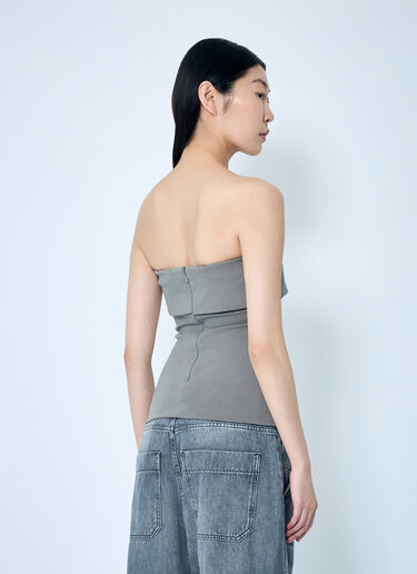Entire Studios Lap Bandeau Top Grey ent0258005