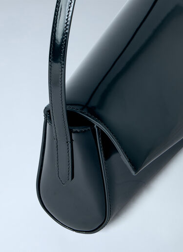 LN-CC® - Jil Sander: Kante Flap Shoulder Bag - Black Jil Sander Kante Flap Shoulder Bag Black jil0266009