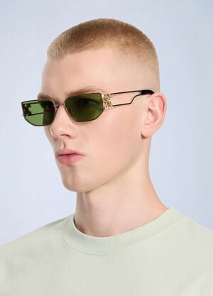 Off-White Allen Green Lens Sunglasses White ofw0364483