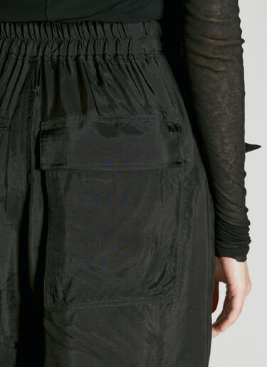 Rick Owens Lido 平角短裤  黑色 ric0255011