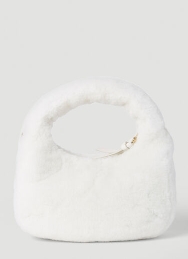 Miu Miu Fluffy Handbag White miu0252041