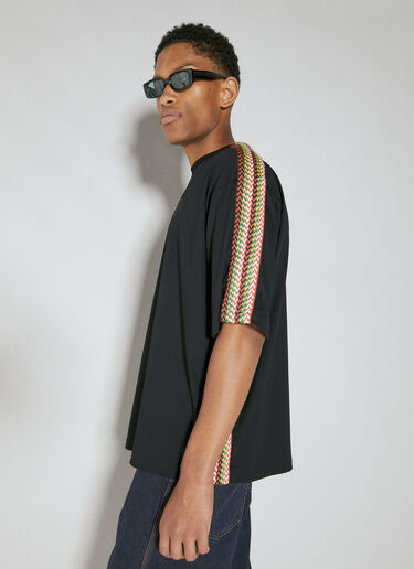 Side Curb Oversized T-Shirt Lanvin Side Curb Oversized T-Shirt Black lnv0154008