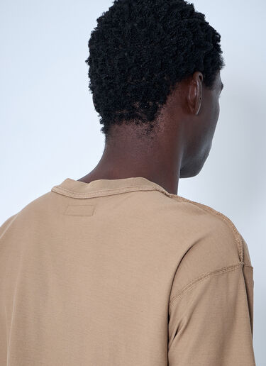 Stüssy Logo Motif T-Shirt Brown sts0160008