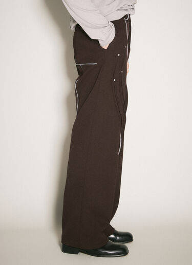 Kiko Kostadinov Chalice Pants Brown kko0158001
