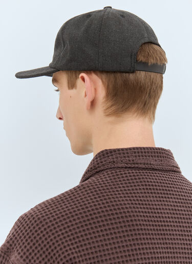 Brain Dead Logo Head Baseball Cap Black bra0158007