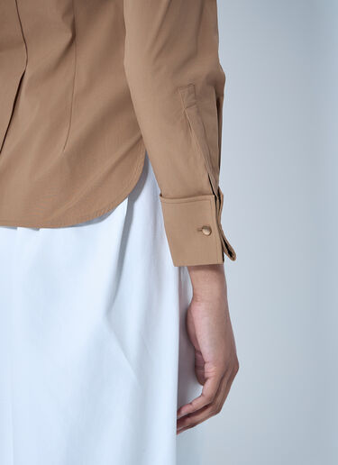 Max Mara 系扣衬衫 米色 max0260028