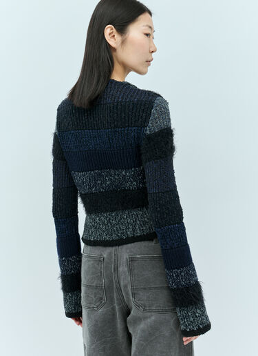 Acne Studios Fringe Sweater Blue acn0254014