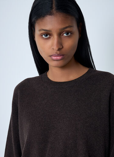 The Row Leilani Sweater Brown row0262015