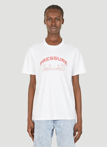 Pressure Comme Des Grecs T-Shirt White prs0148017